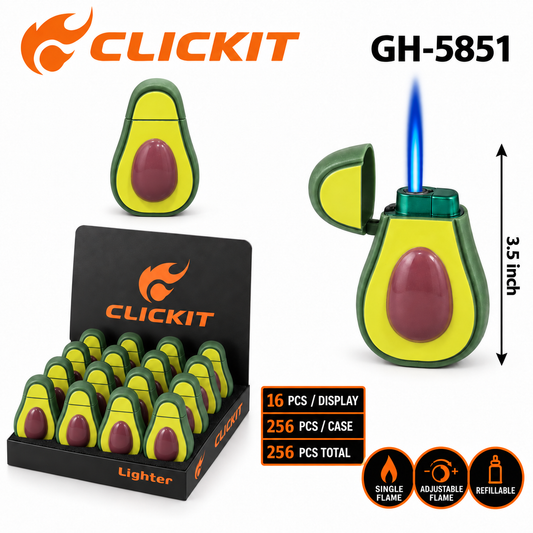 GH-5851 Clickit Lighter -16ct