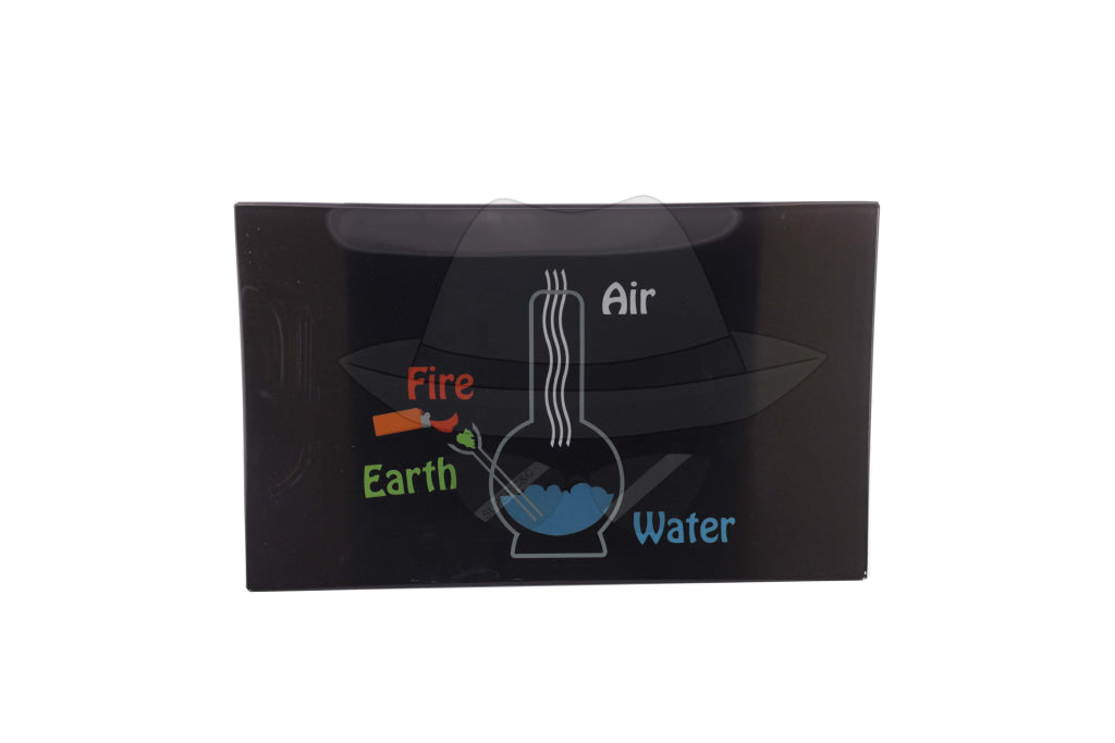 6"x10" Resistant Glass Rolling Tray