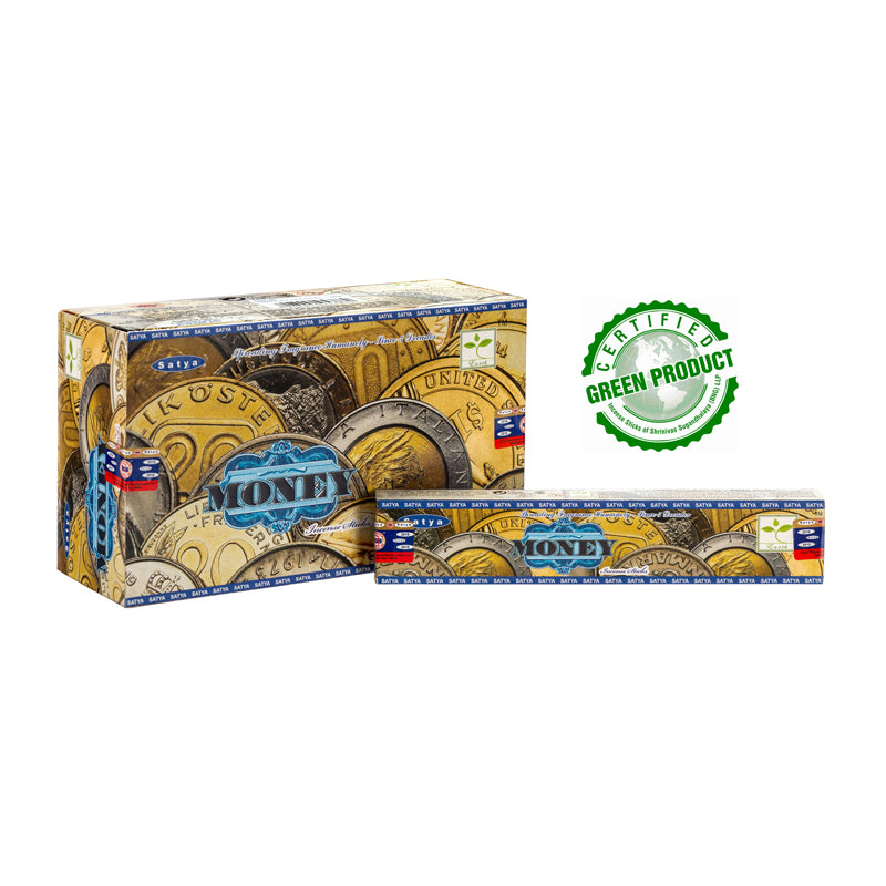 Satya Money Incense 15g