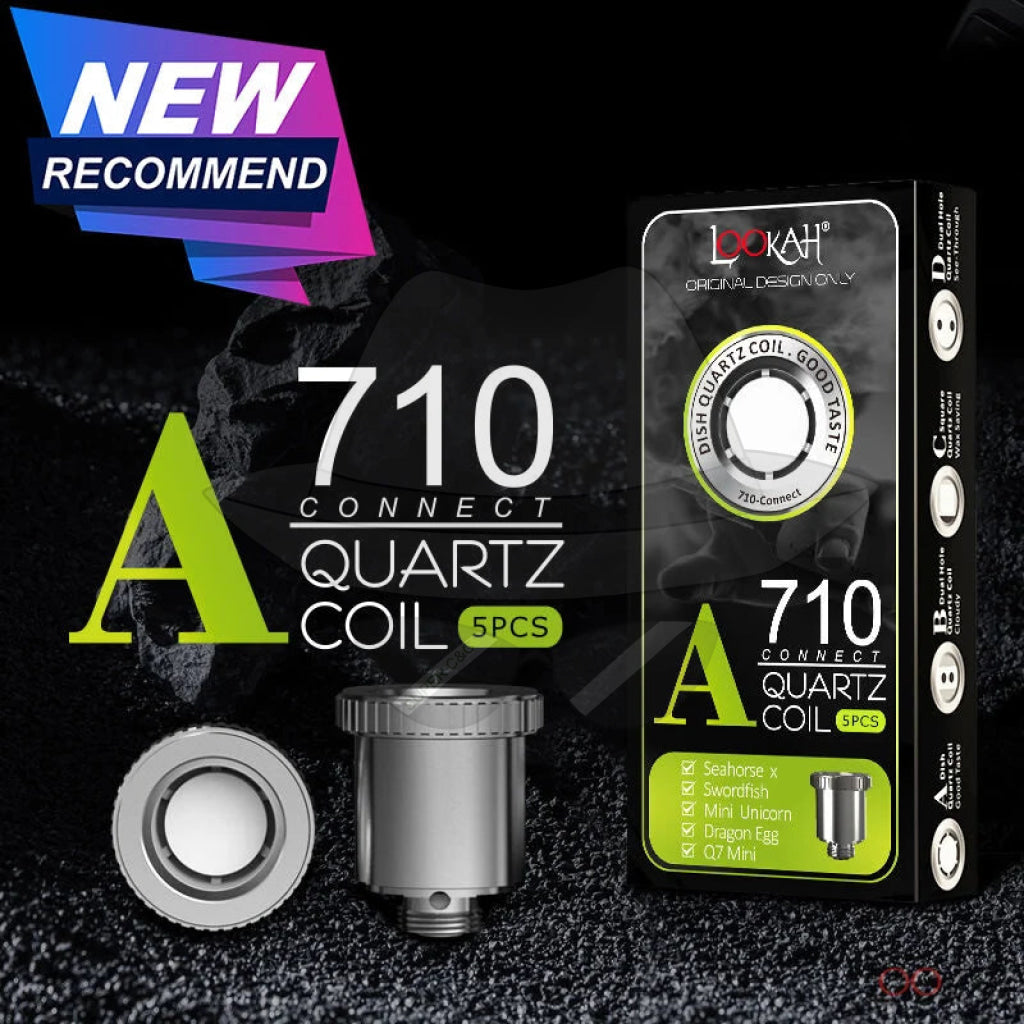 710 Quartz Connect Coils | Lookah