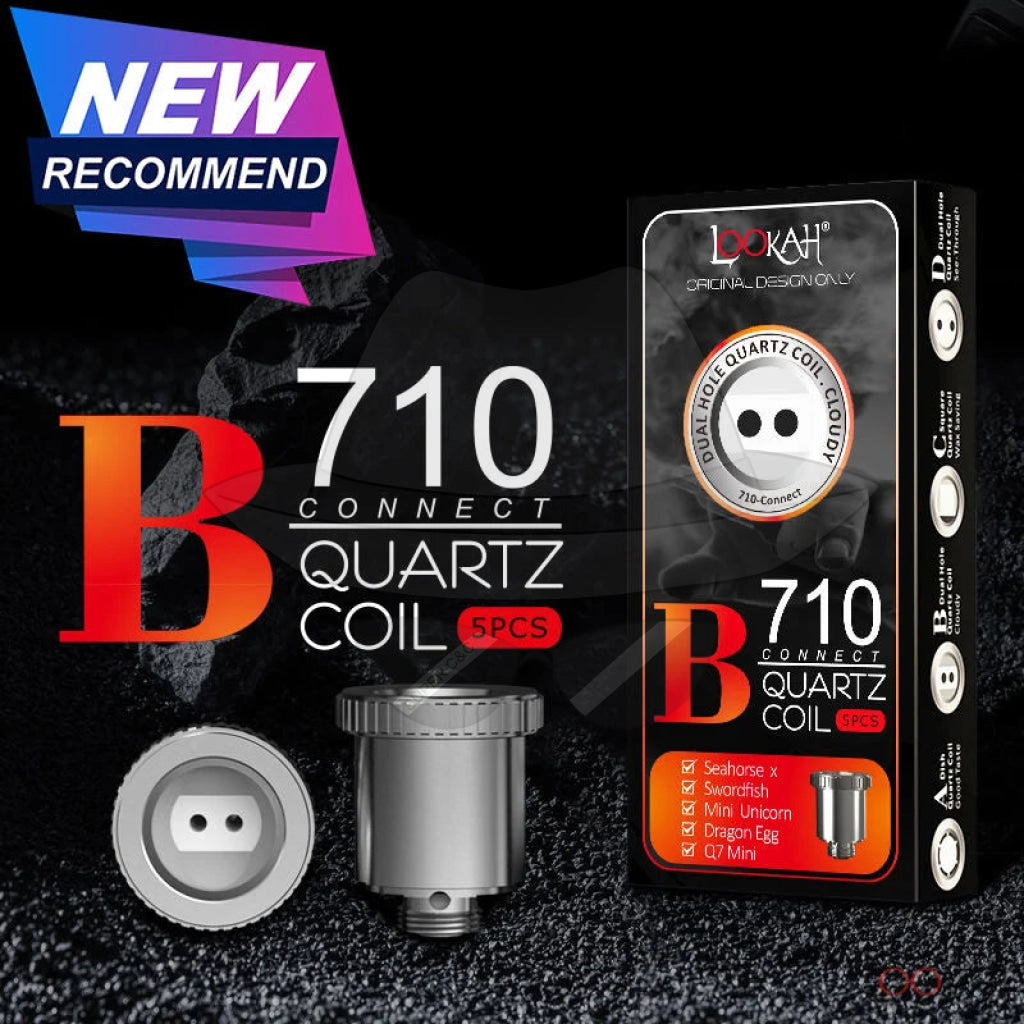 710 Quartz Connect Coils | Lookah