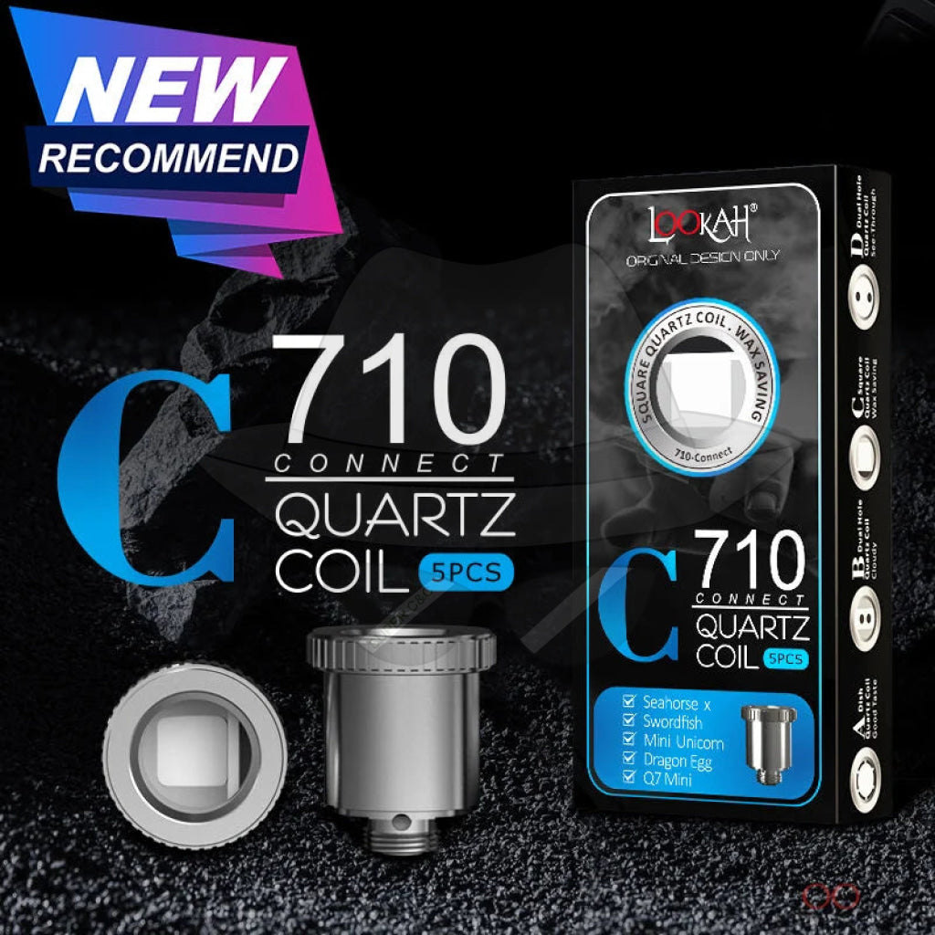 710 Quartz Connect Coils | Lookah