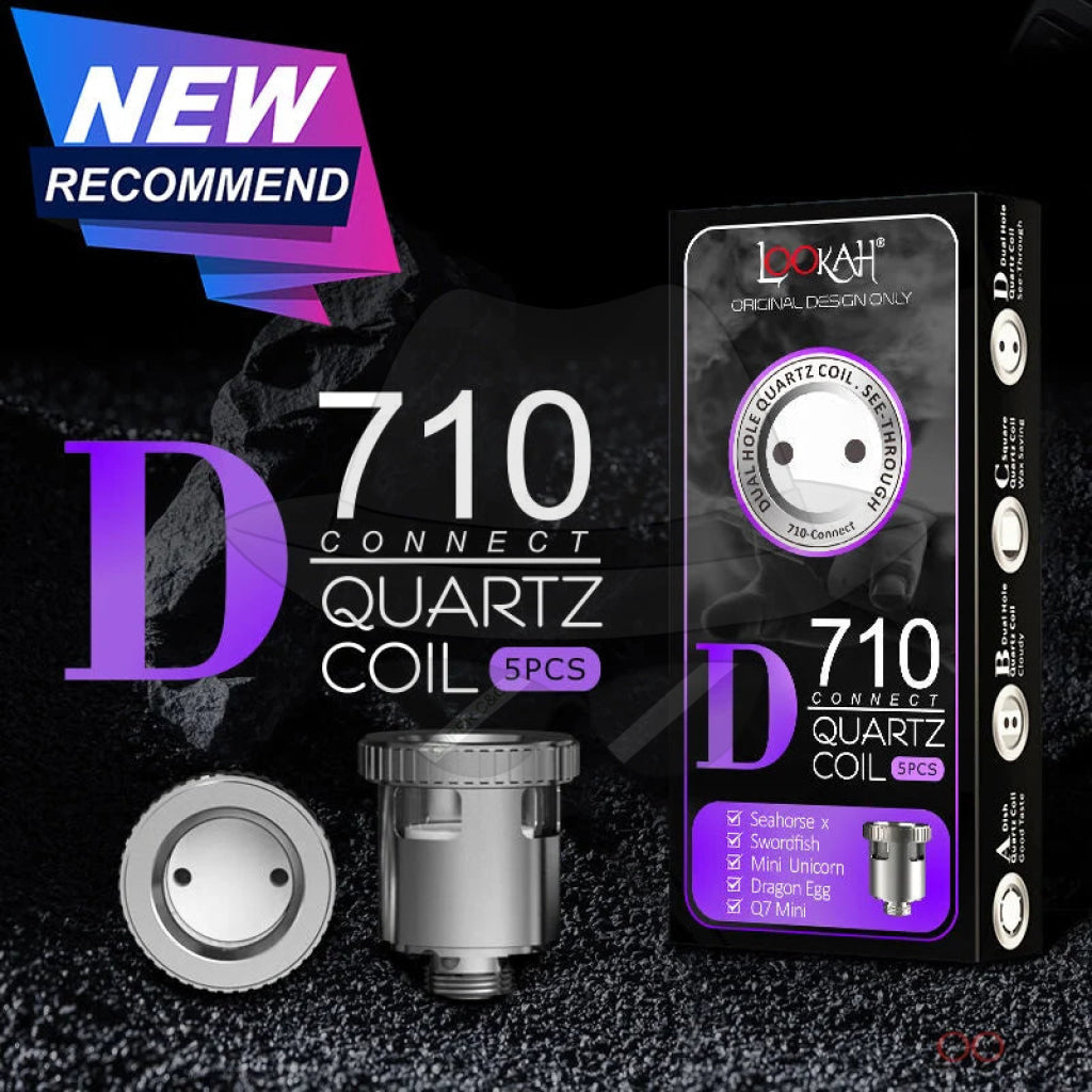 710 Quartz Connect Coils | Lookah