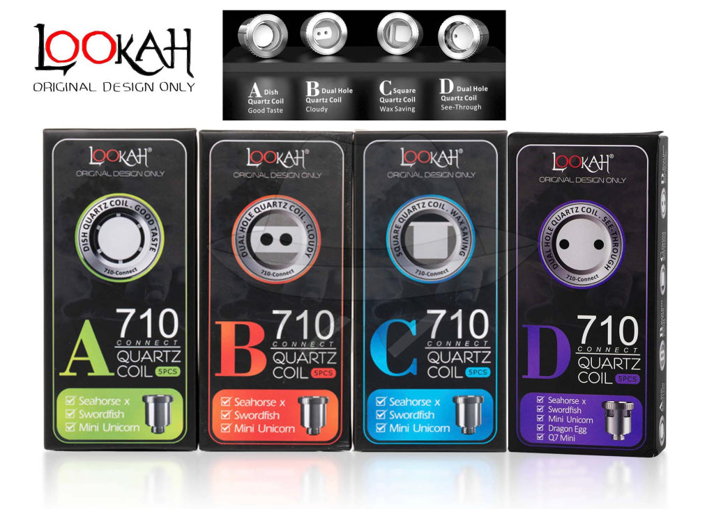 710 Quartz Connect Coils | Lookah