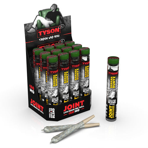 Tyson 2.0 150MG Live Resin Joints (12ct Display)