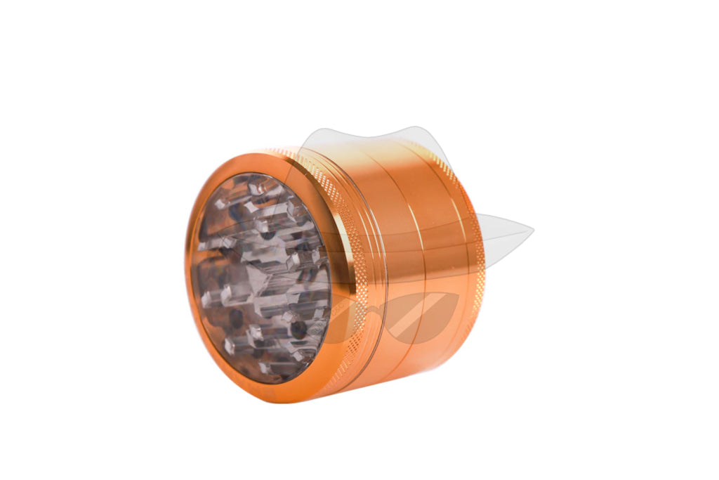 80171SL Sharp Lite 2.4" 4 Parts Clear Top Window Aluminum Grinder