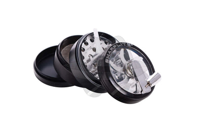 80205SL Sharp Lite 2.5" 4-part Metal Grinder with clear top and handle