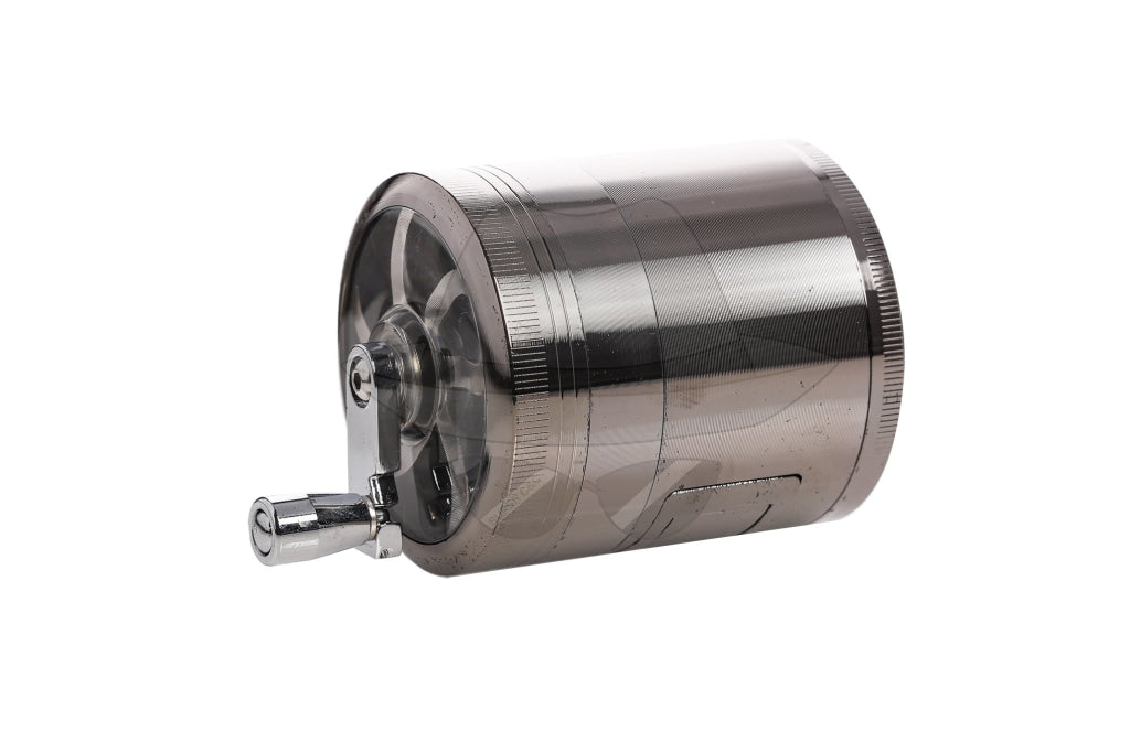 80403 4 Part Aluminum Grinder w/ Handle