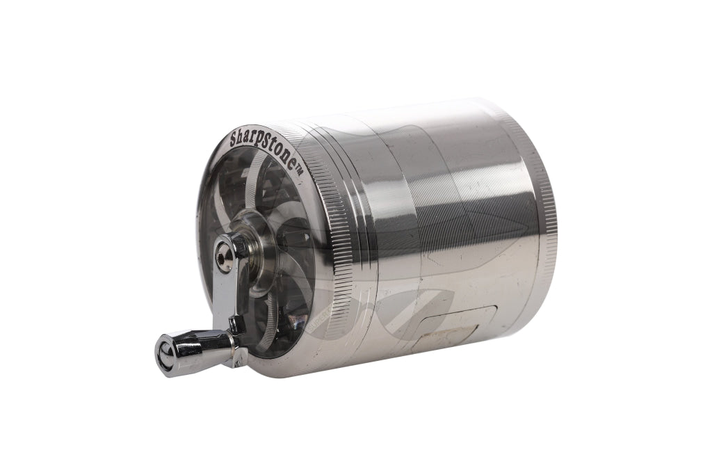 80403 4 Part Aluminum Grinder w/ Handle