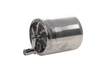 80403 4 Part Aluminum Grinder w/ Handle