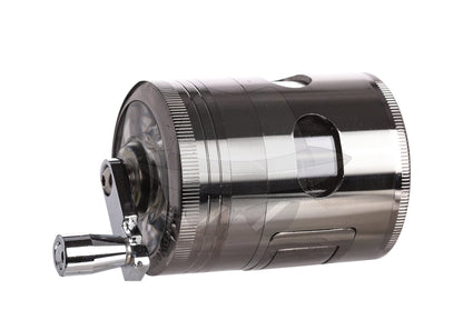 80404ss 4 Part Aluminum Grinder w/Handle
