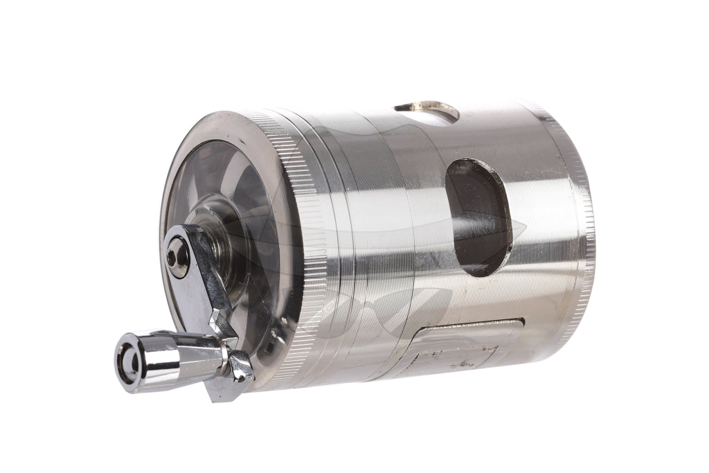 80404ss 4 Part Aluminum Grinder w/Handle