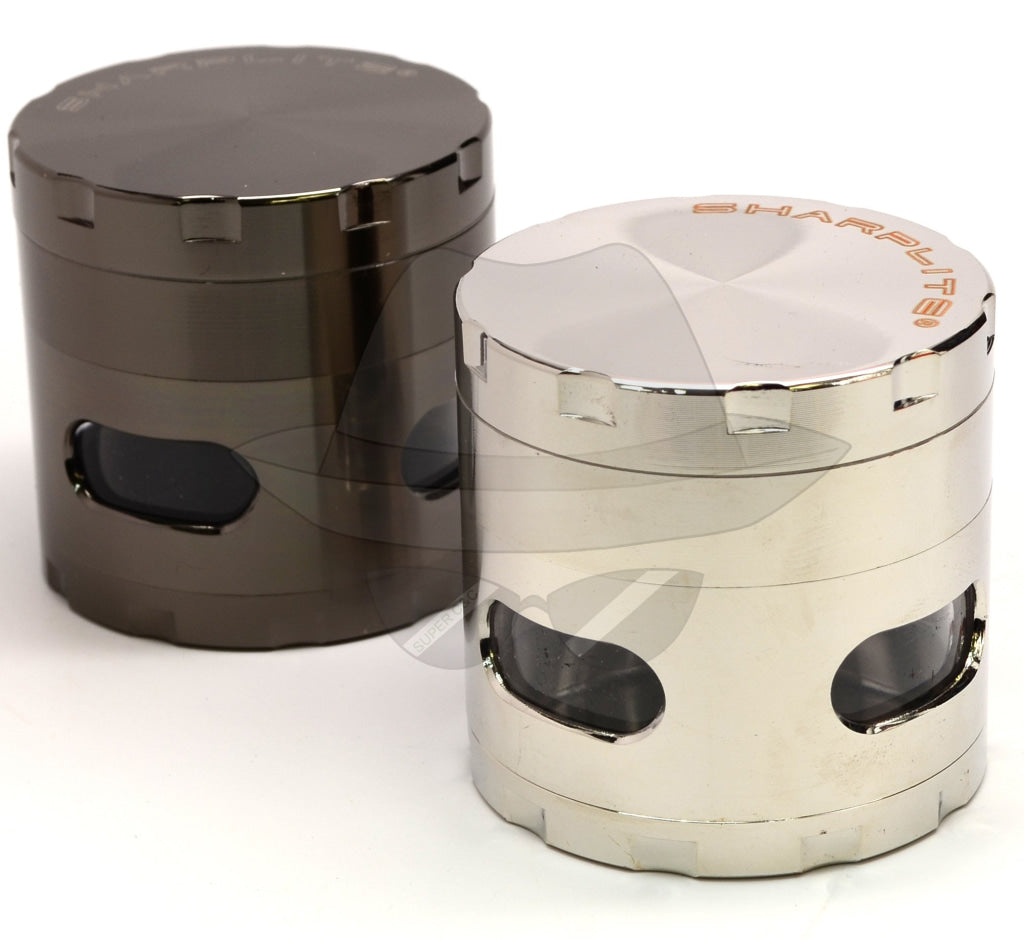 80499SL Sharp Lite 2" 4-part Aluminum grinder with window