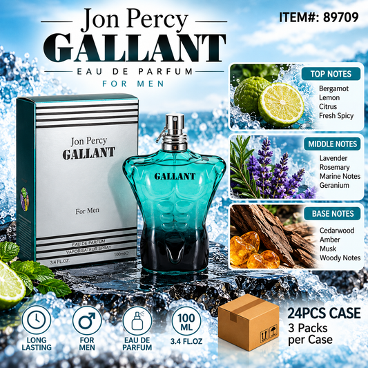 #89709 Jon Percy Gallant FOR MEN - 3CT