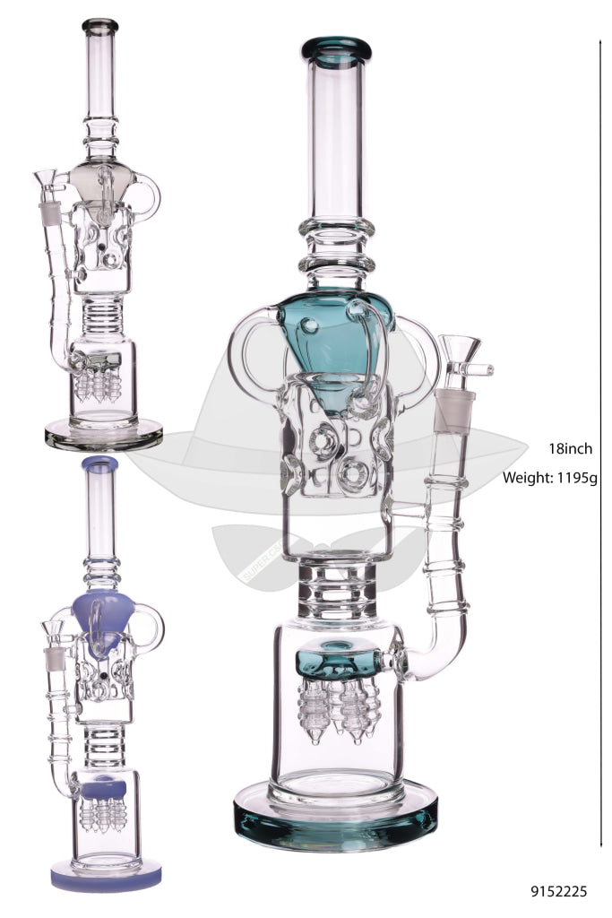 9152225 3-Arm Recycler Water Pipe