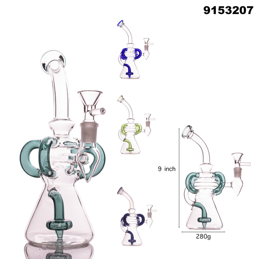 9153207 Glass Water Pipe