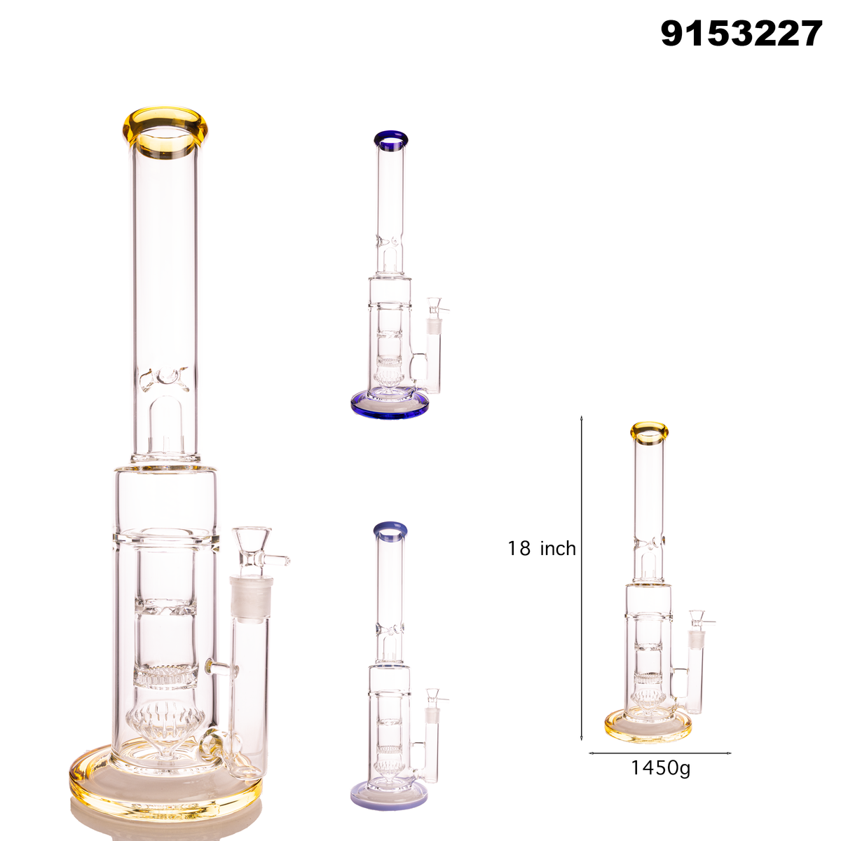 9153227 Glass Water Pipe
