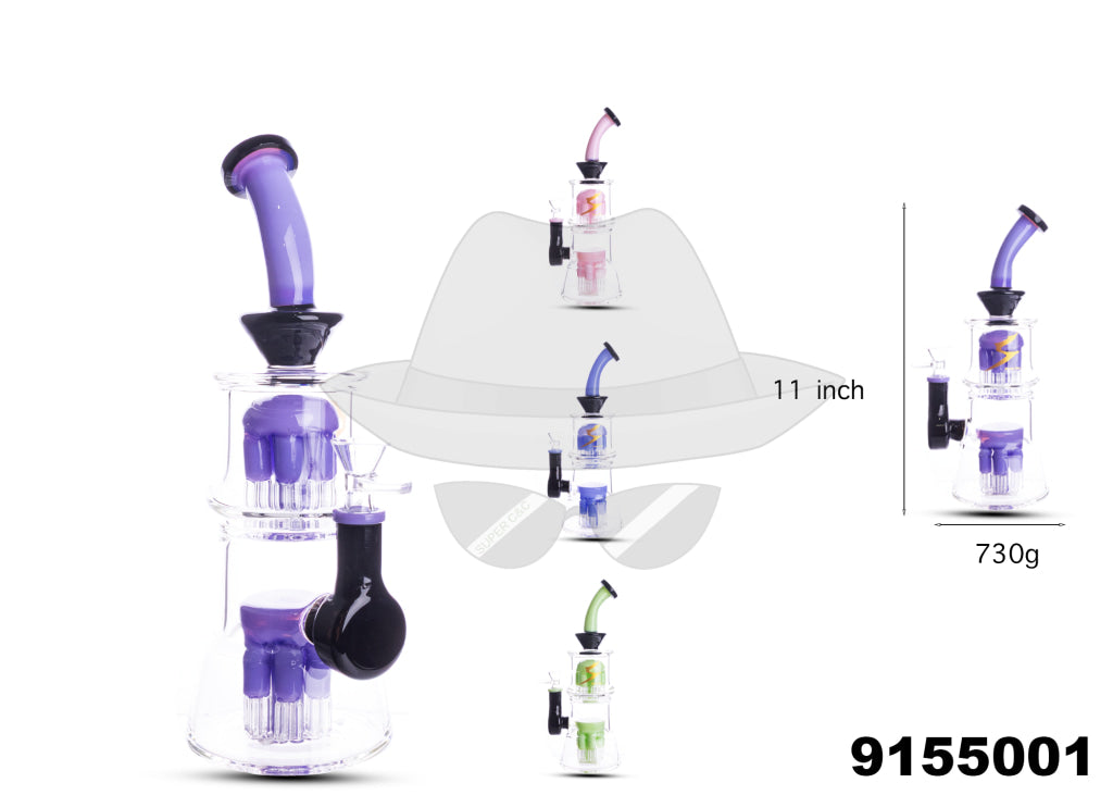 9155001 GLASS WATER PIPE