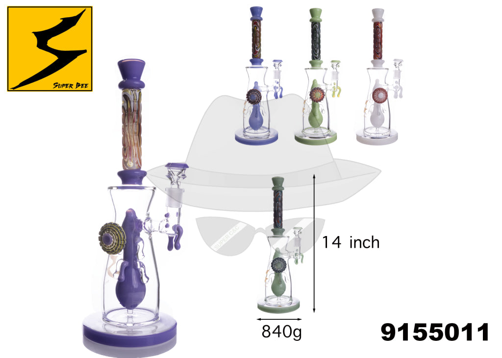 9155011 GLASS WATER PIPE