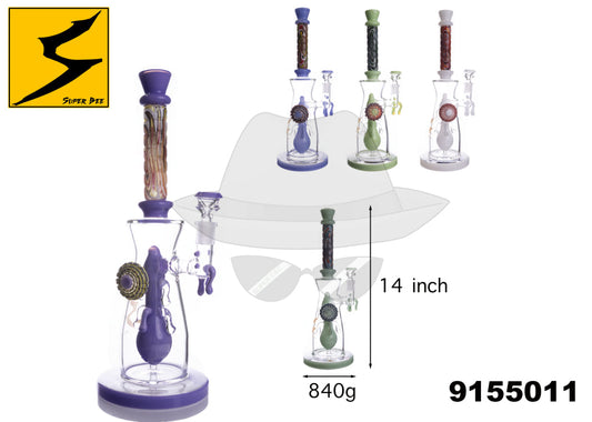 9155011 GLASS WATER PIPE