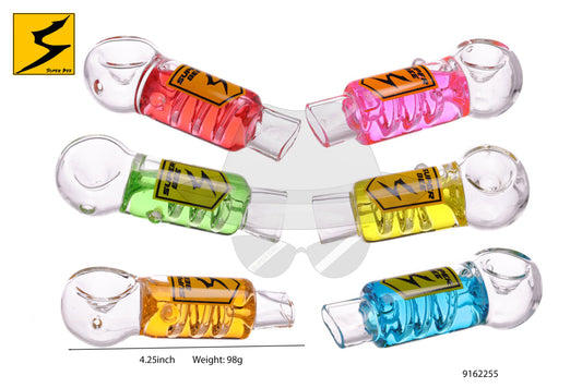 9162255 Glycerin Freeze Glass Hand Pipe