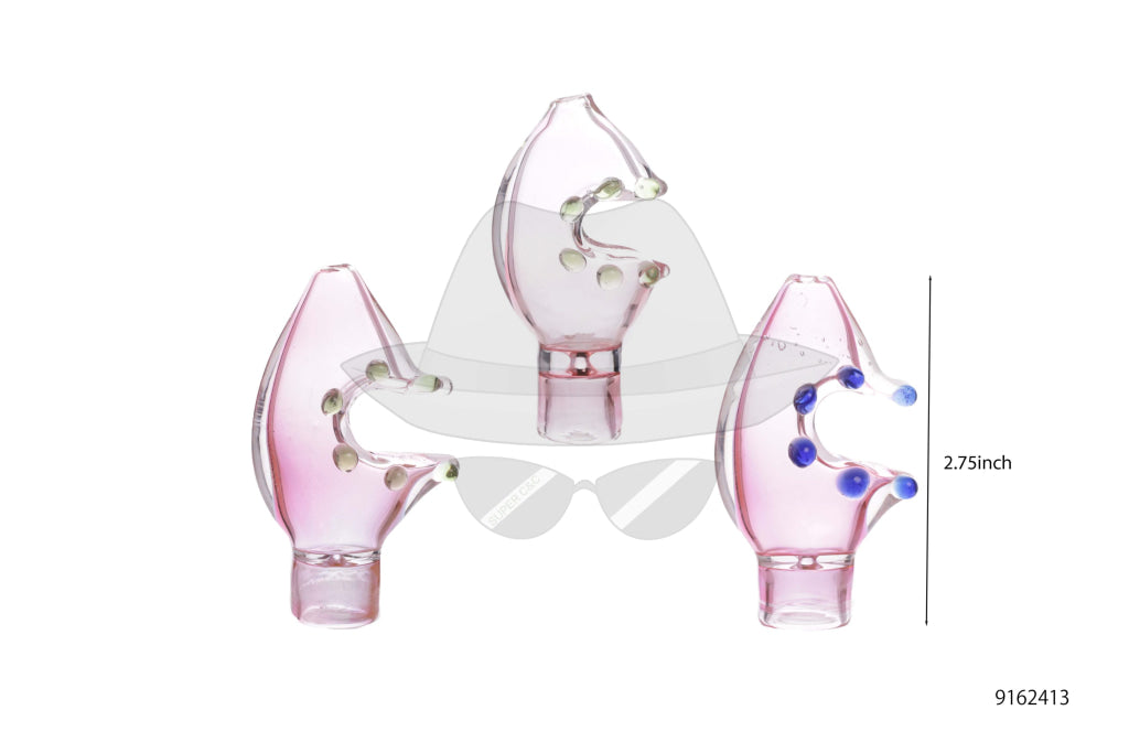 9162413 Glass Chillum