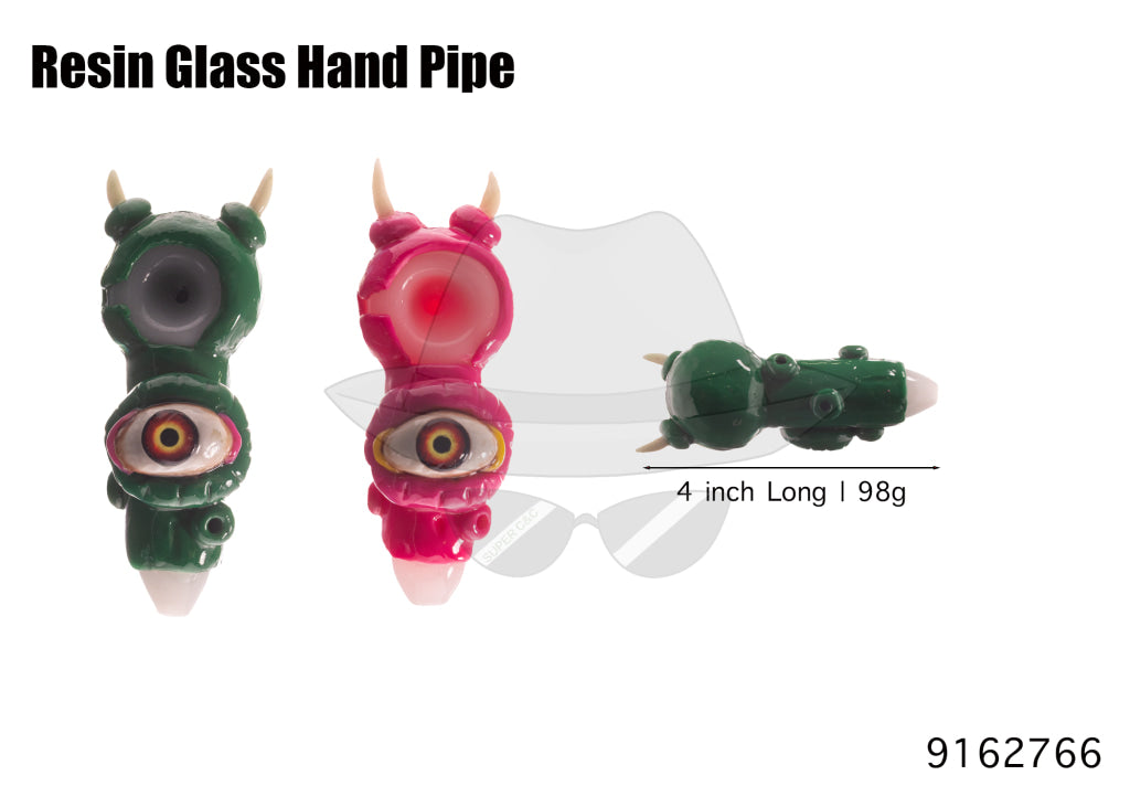 9162766 Resin Glass Hand Pipe