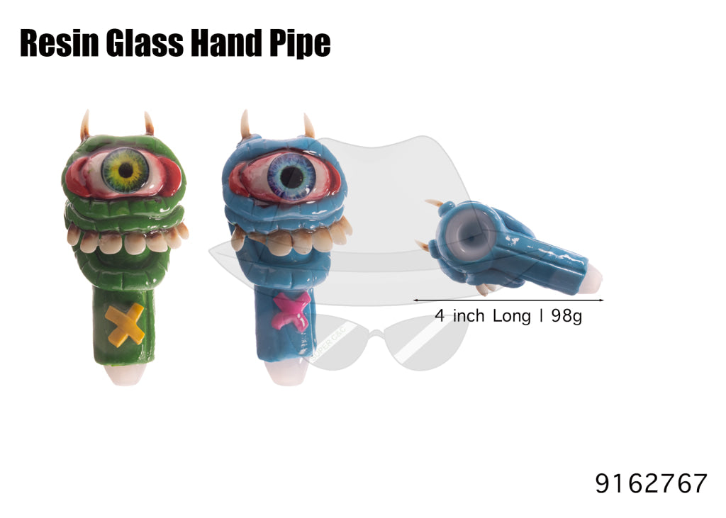 9162767 Resin Glass Hand Pipe