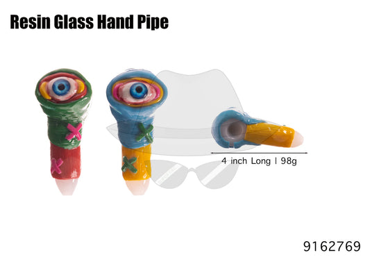 9162769 Resin Glass Hand Pipe