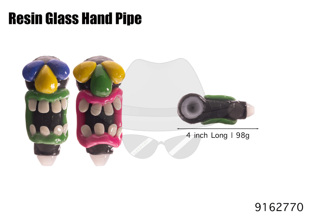 9162770 Resin Glass Hand Pipe