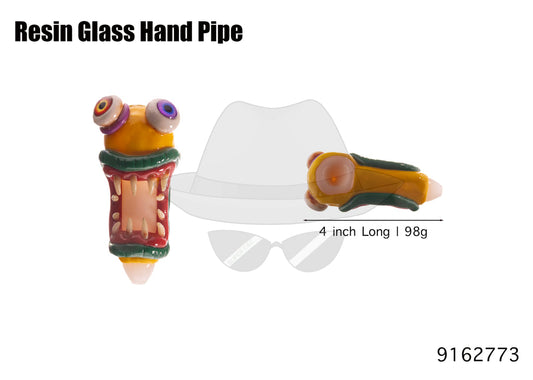 9162773 Resin Glass Hand Pipe