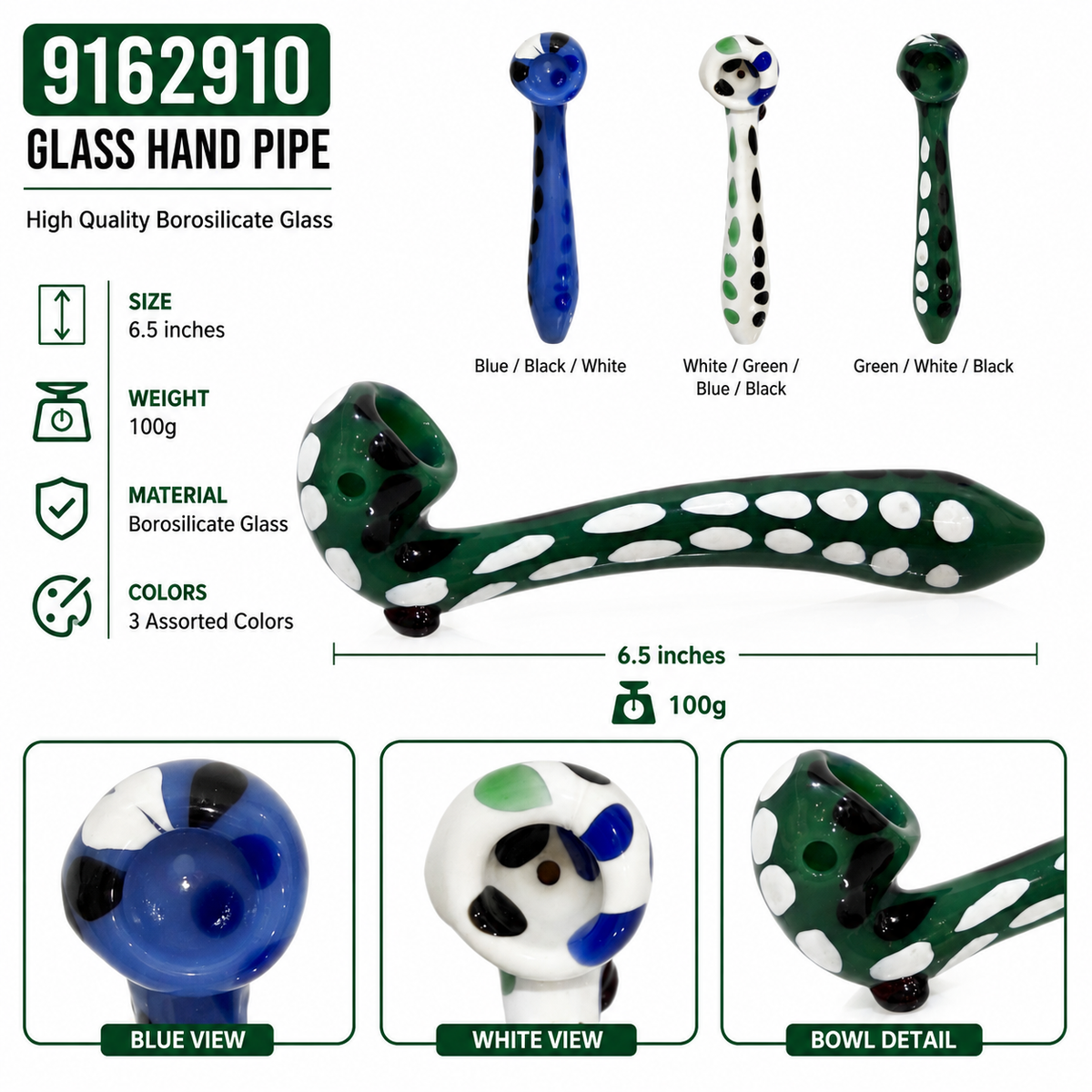 9162910 Glass Sherlock