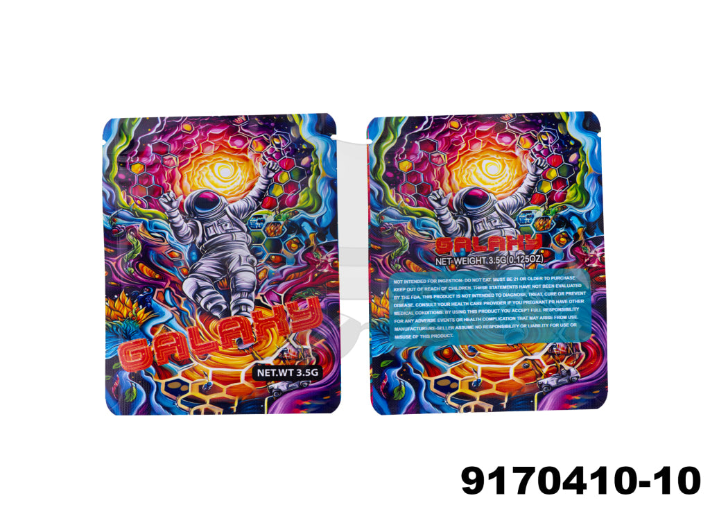 9170410 Smell Proof Baggies 4"x5" 100ct (