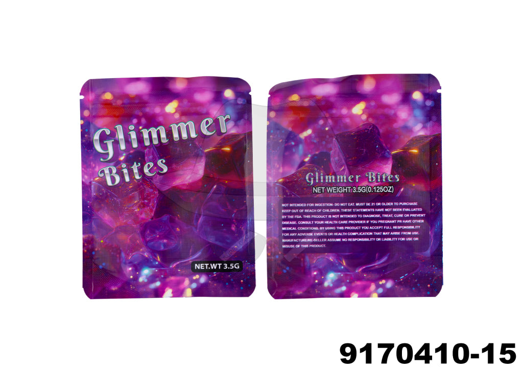 9170410 Smell Proof Baggies 4"x5" 100ct (