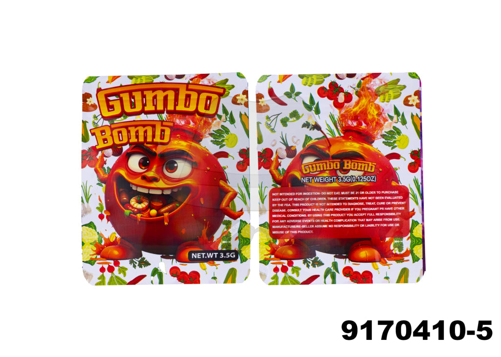 9170410 Smell Proof Baggies 4"x5" 100ct (