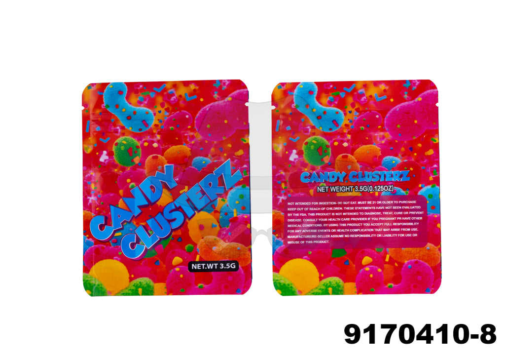 9170410 Smell Proof Baggies 4"x5" 100ct (