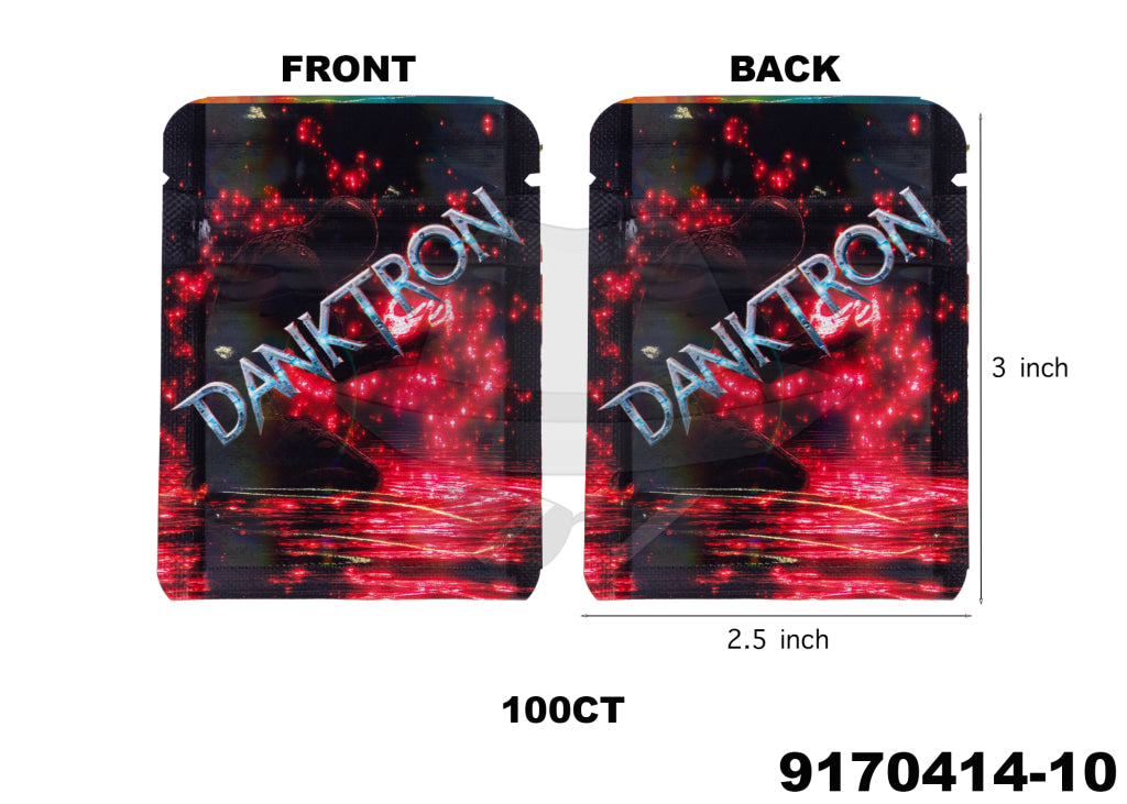 9170414 3X2.5 Smell Proof Baggies -100ct