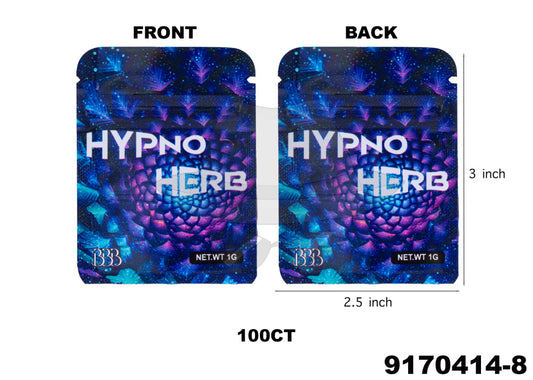 9170414 3X2.5 Smell Proof Baggies -100ct