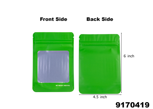 9170419 4.5X6 Smell Proof Baggies -50ct