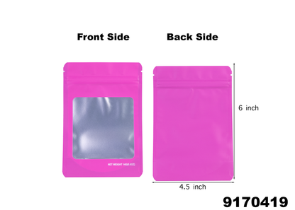 9170419 4.5X6 Smell Proof Baggies -50ct