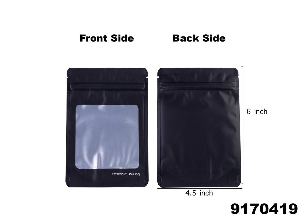 9170419 4.5X6 Smell Proof Baggies -50ct