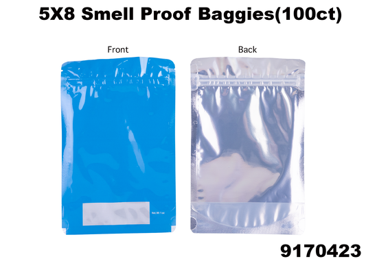 9170423 5X8 Smell Proof Baggies -100ct