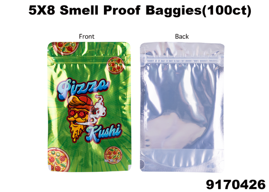 9170426 5X8 Smell Proof Baggies -100ct