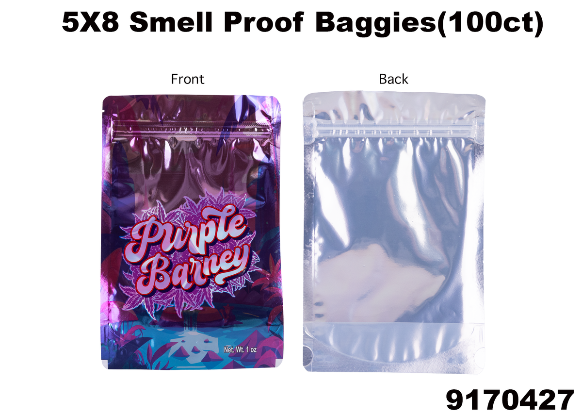 9170427 5X8 Smell Proof Baggies -100ct