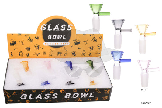 9180024 14mm Male Glass Bowl-8ct