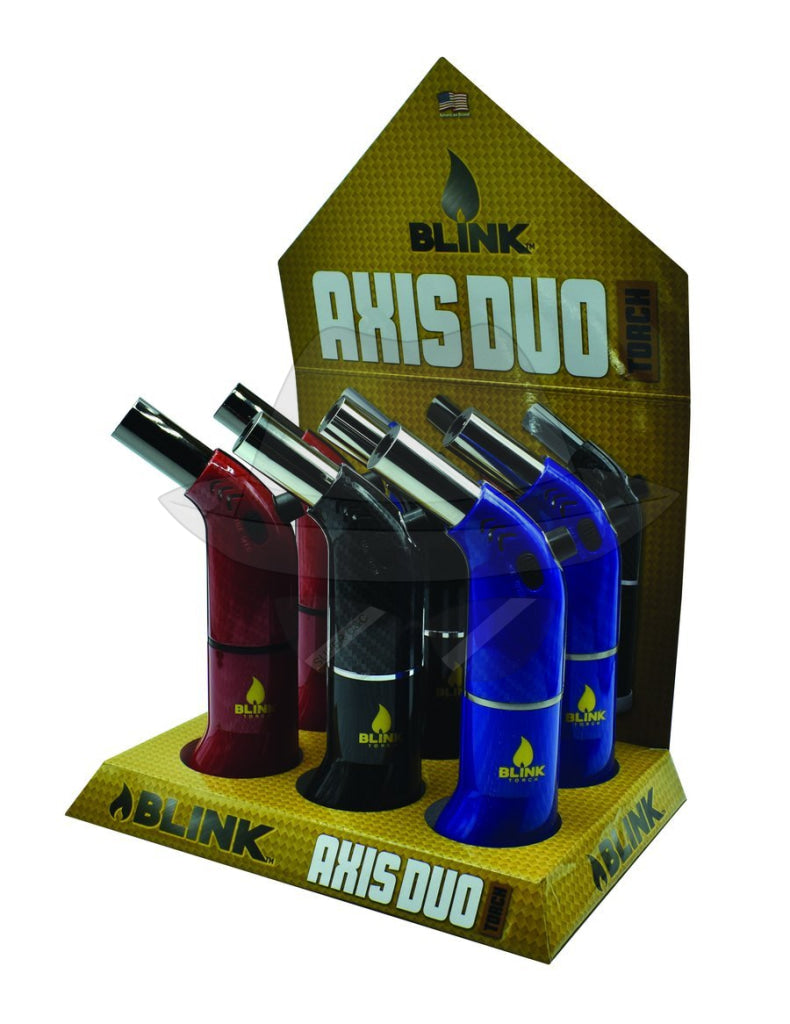 928 - BLINK AXIS DUO TORCH LIGHTER 6CT