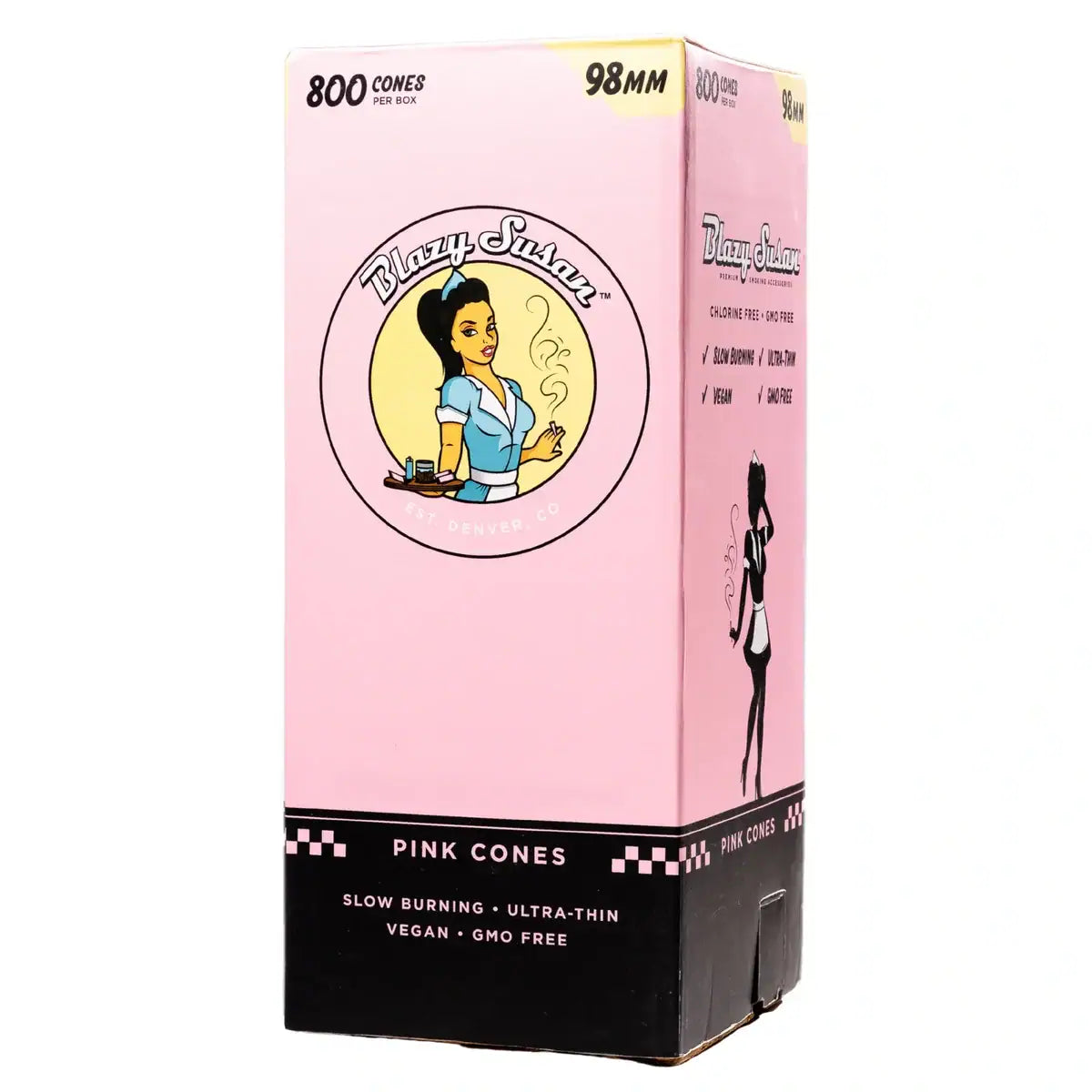 Blazy Susan Pre Rolled Cones 98mm 800 Count