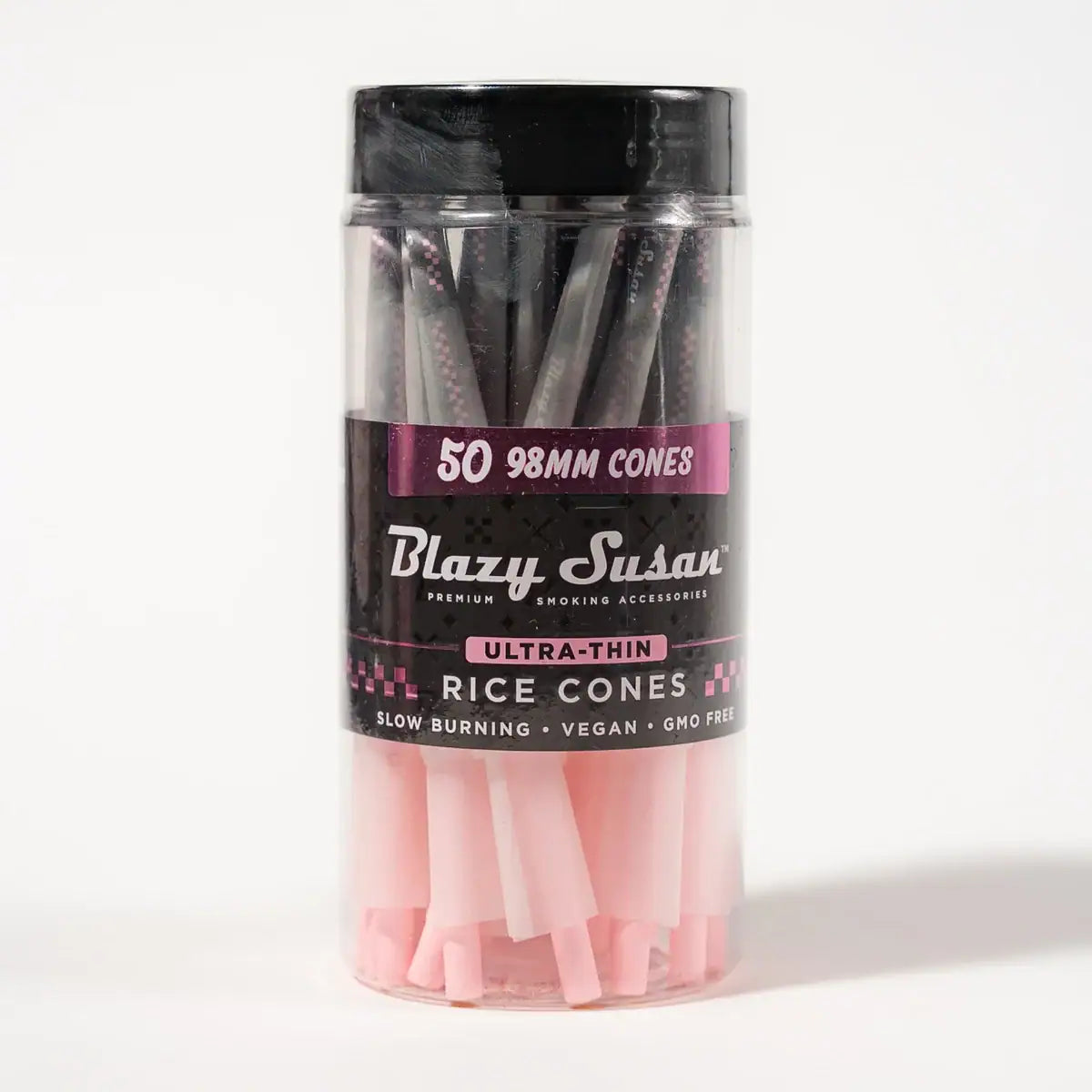 Blazy Susan Ultra Thin Rice Cones Jar