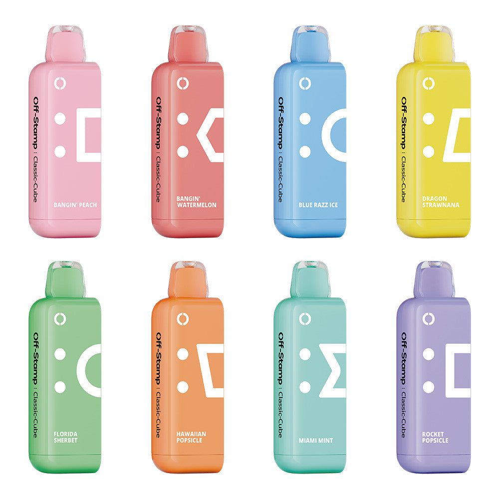 Off-Stamp X-CUBE Classic 25K Disposable Pod (5%, 25000 Puffs) - Pack of 5