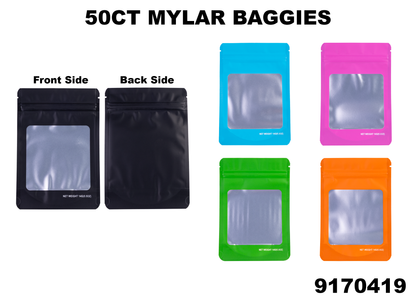 9170419 4.5X6 Smell Proof Baggies -50ct